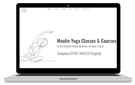 Website Design Header in blue with rocket on the Newton Abbot Website Design page