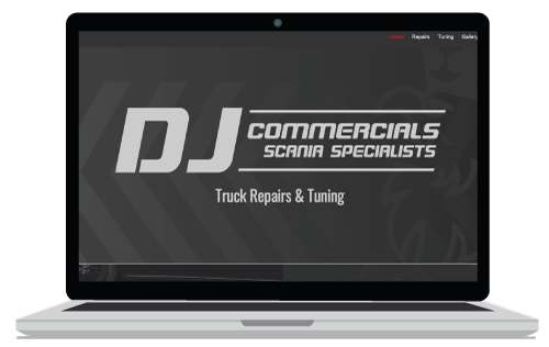 Sample of garage websites we build at Sign Art Newton Abbot