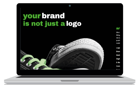 Website Design Header in blue with rocket on the Newton Abbot Website Design page