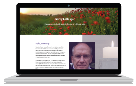 Website Design Header in blue with rocket on the Newton Abbot Website Design page